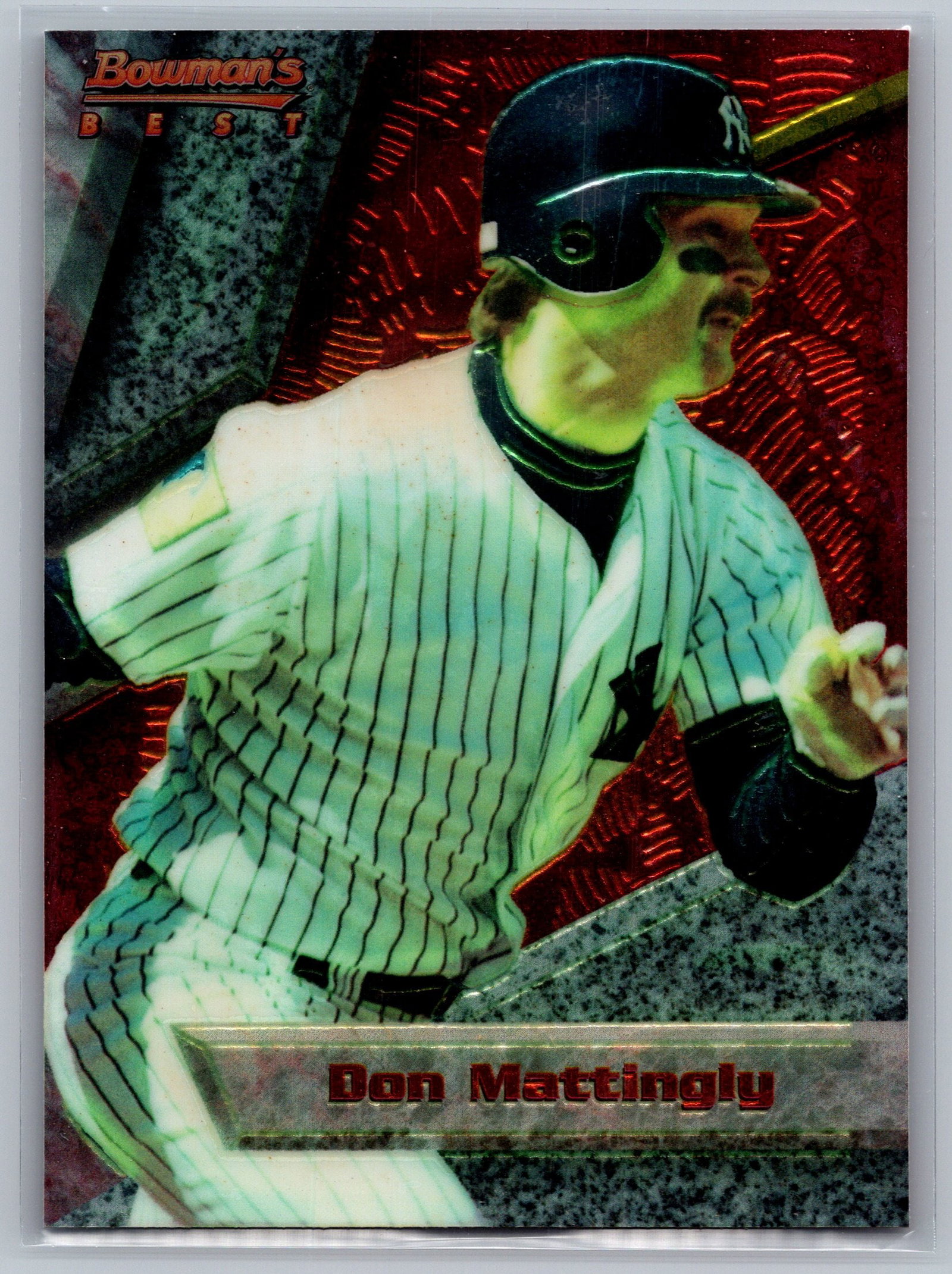 1994 Bowman's Best #45 Don Mattingly: Bowman Baseball MLB Trading & Sports Cards, Sports Cards for Sale Near Me, World Series & Hall of Fame Players, SP, SSP, Chrome, 1st Bowman, Auction Memorabilia Lots Sold On Line