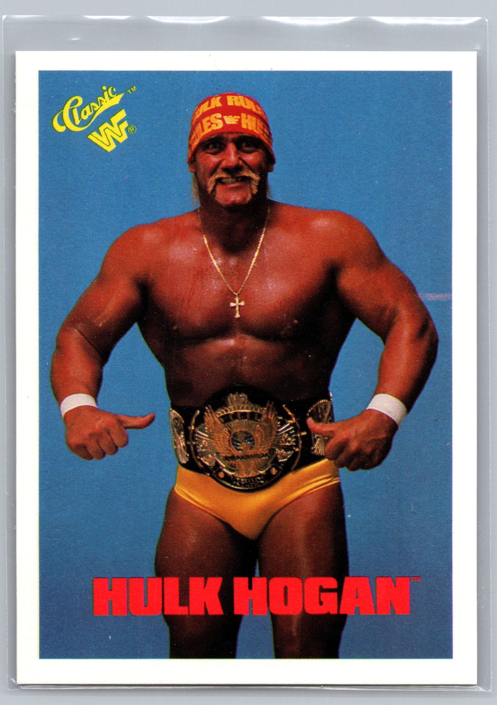 1990 Classic WWF #1 Hulk Hogan (1 of 2)