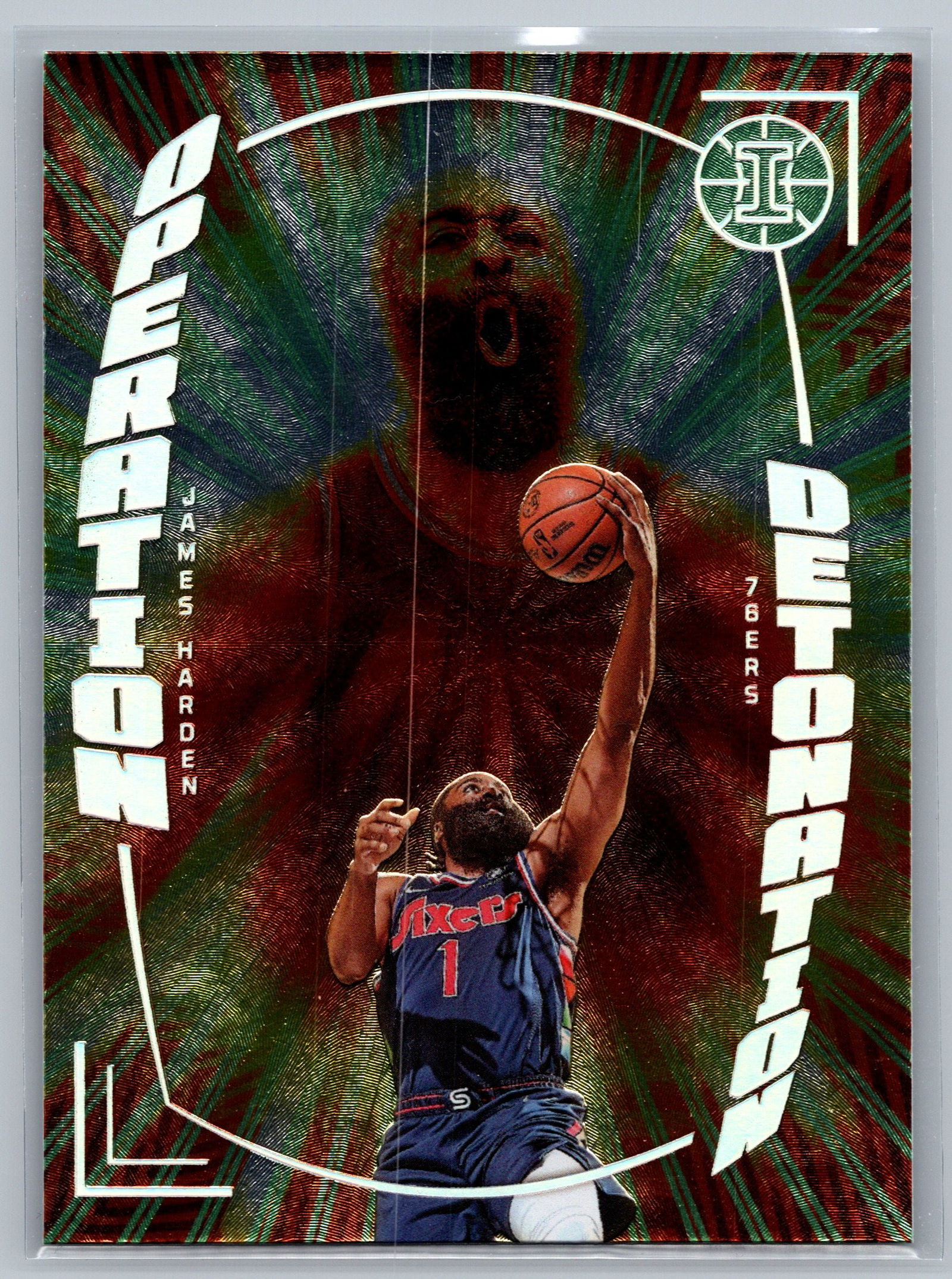 2021-22 Panini Illusions Operation Detonation #4 James Harden (1 of 2)