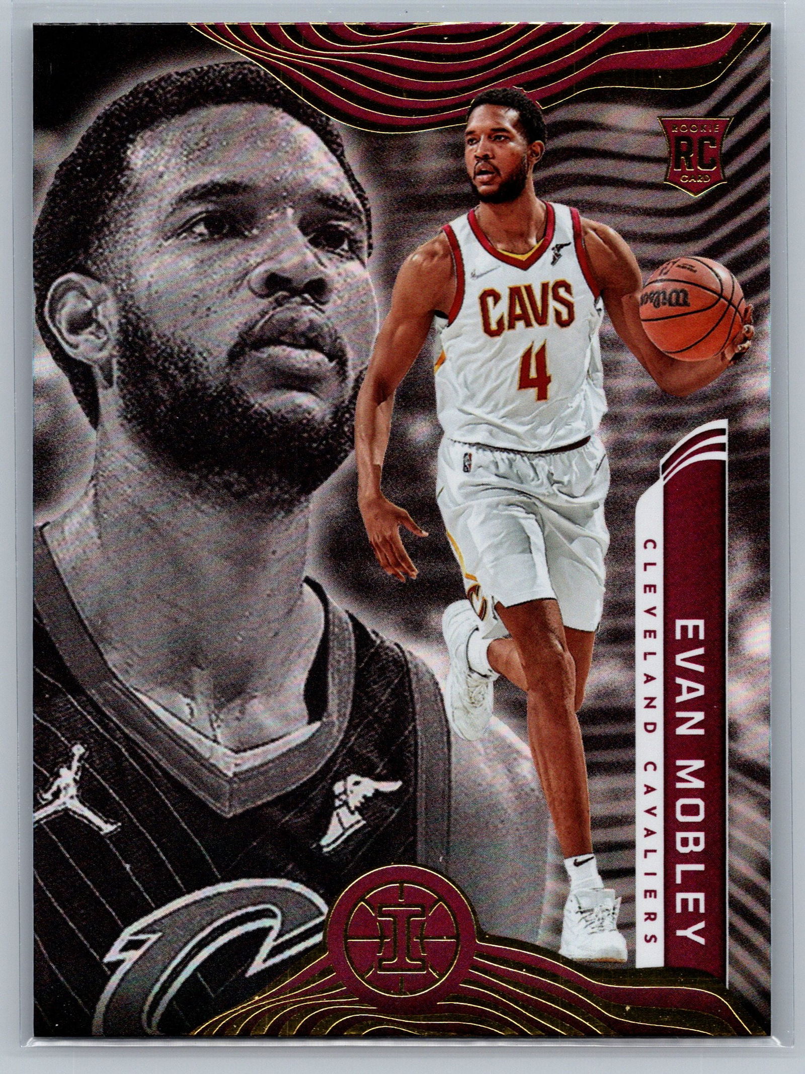 2021-22 Panini Illusions #153 Evan Mobley ROOKIE (1 of 2)