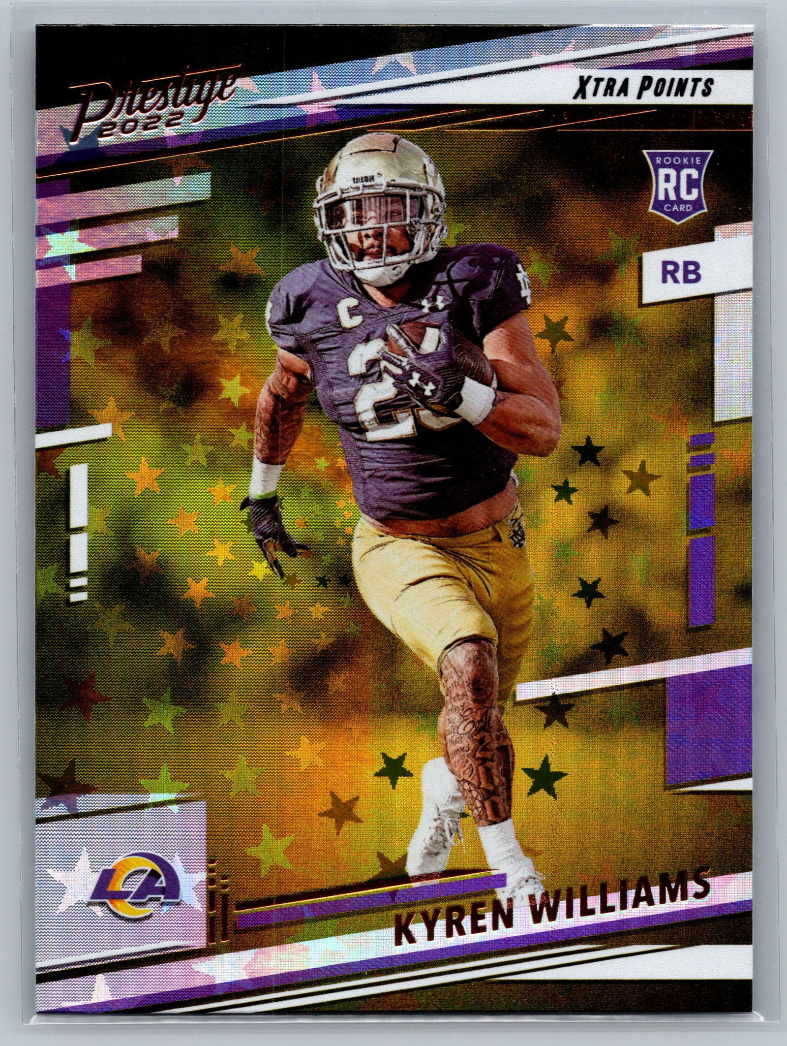 2022 Panini Prestige #319 Kyren Williams Xtra Points Astral ROOKIE (1 of 2)