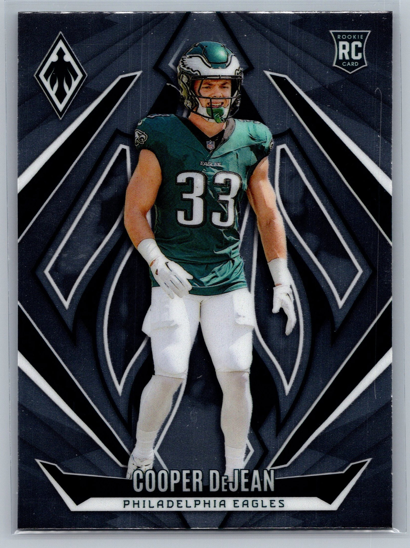 2024 Panini Phoenix #171 Cooper DeJean ROOKIE: Panini Select, Prizm, Mosaic, Contenders, Zenith, Phoenix, Illusions, Absolute, Rookie NFL Sports Trading Cards, SP, SSP, Cards, Football Cards for Sale Near Me, Superbowl & Hall of Fame Player Cards,