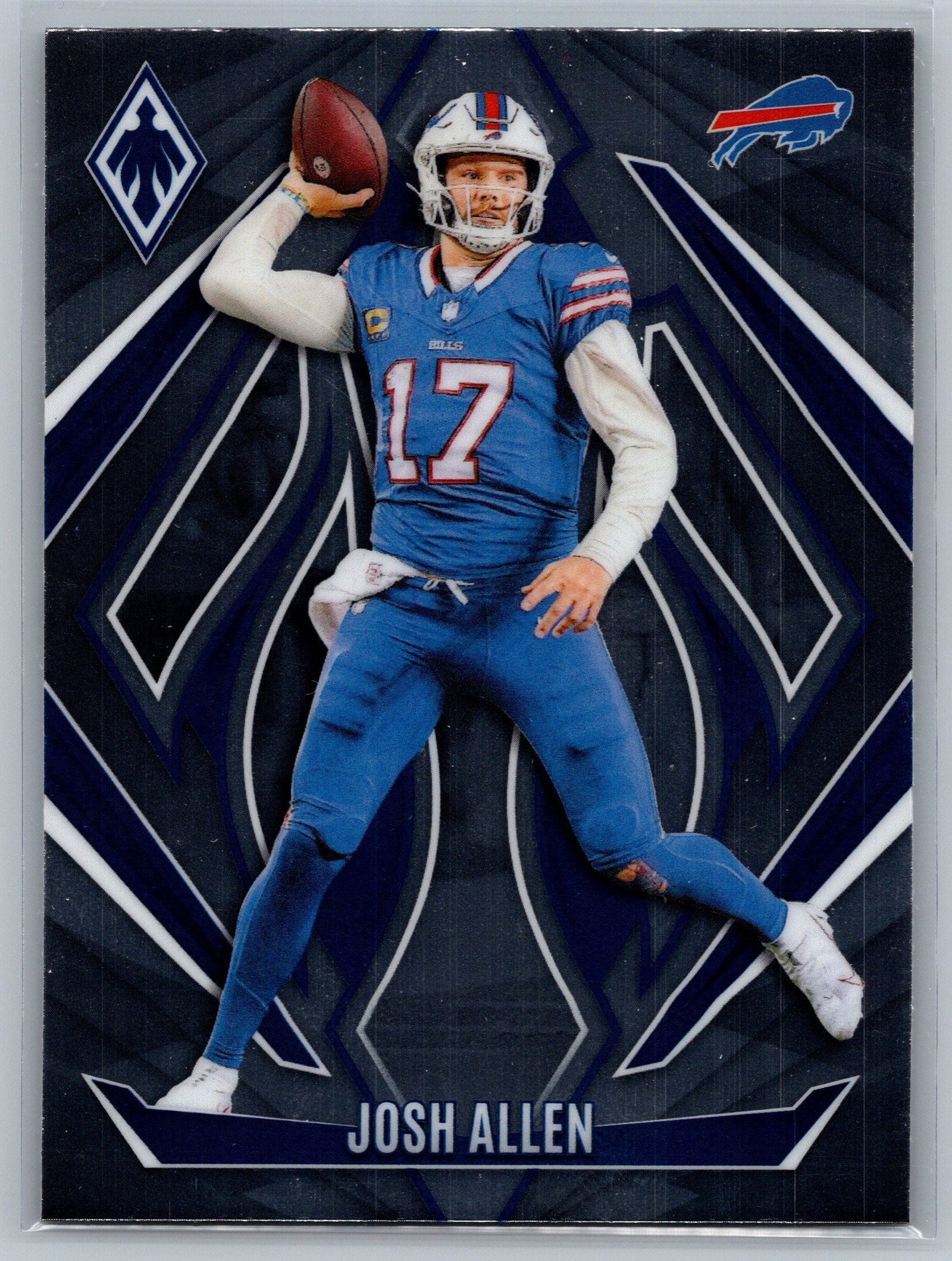 2024 Panini Phoenix #86 Josh Allen: Panini Select, Prizm, Mosaic, Contenders, Zenith, Phoenix, Illusions, Absolute, Rookie NFL Sports Trading Cards, SP, SSP, Cards, Football Cards for Sale Near Me, Superbowl & Hall of Fame Player Cards,