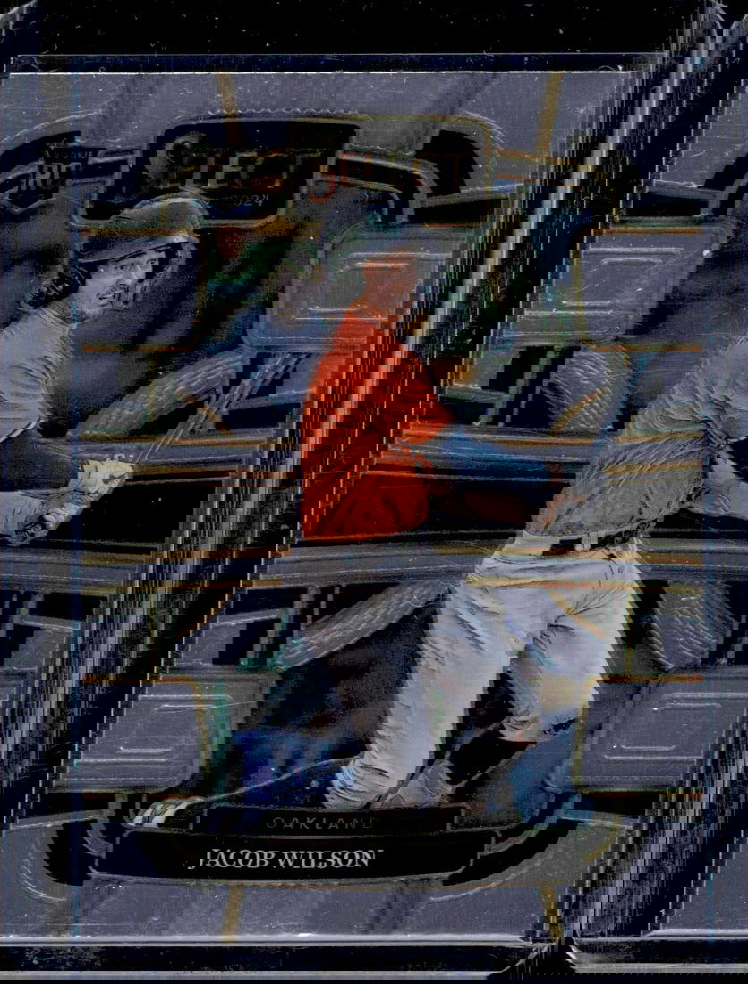 Jacob Wilson Rookie Card 2024 Panini Select #11 Baseball Card (1 of 2)