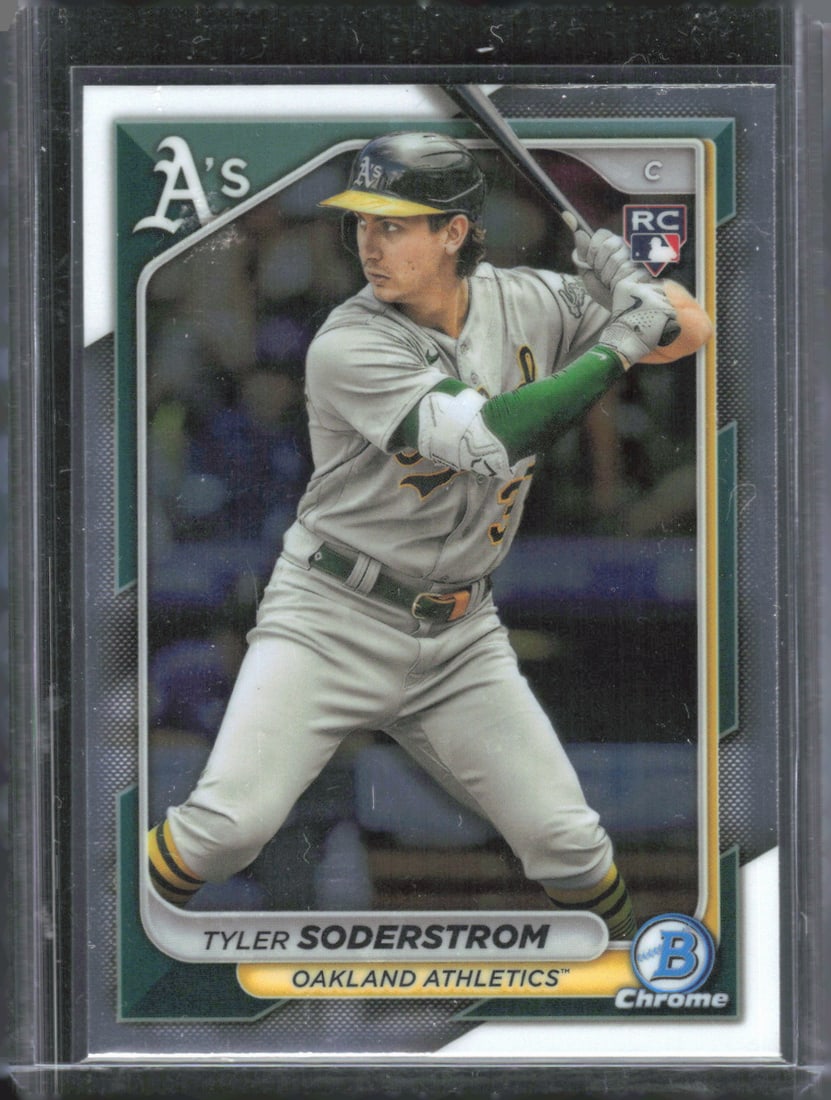 Tyler Soderstrom Rookie Card 2024 Bowman Chrome #16 (1 of 2)