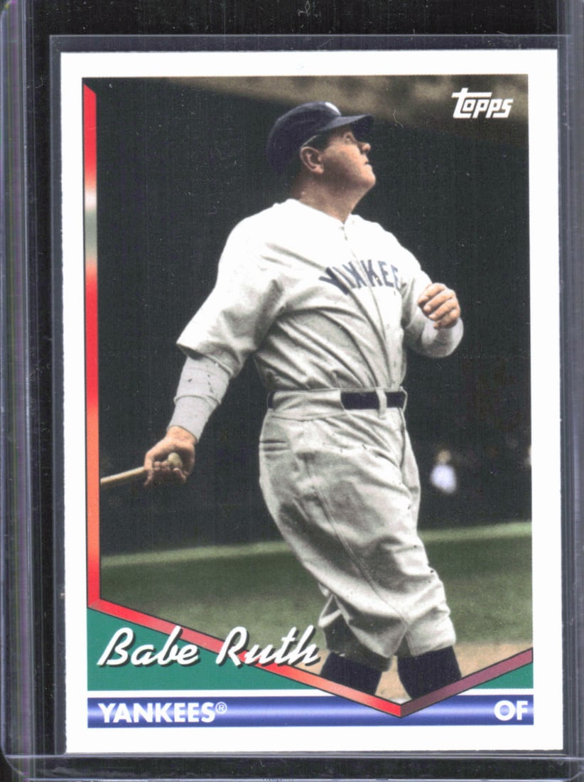 Babe Ruth 2024 Topps #284, New York Yankees, Home Run Champ, Boston Red Sox (1 of 2)