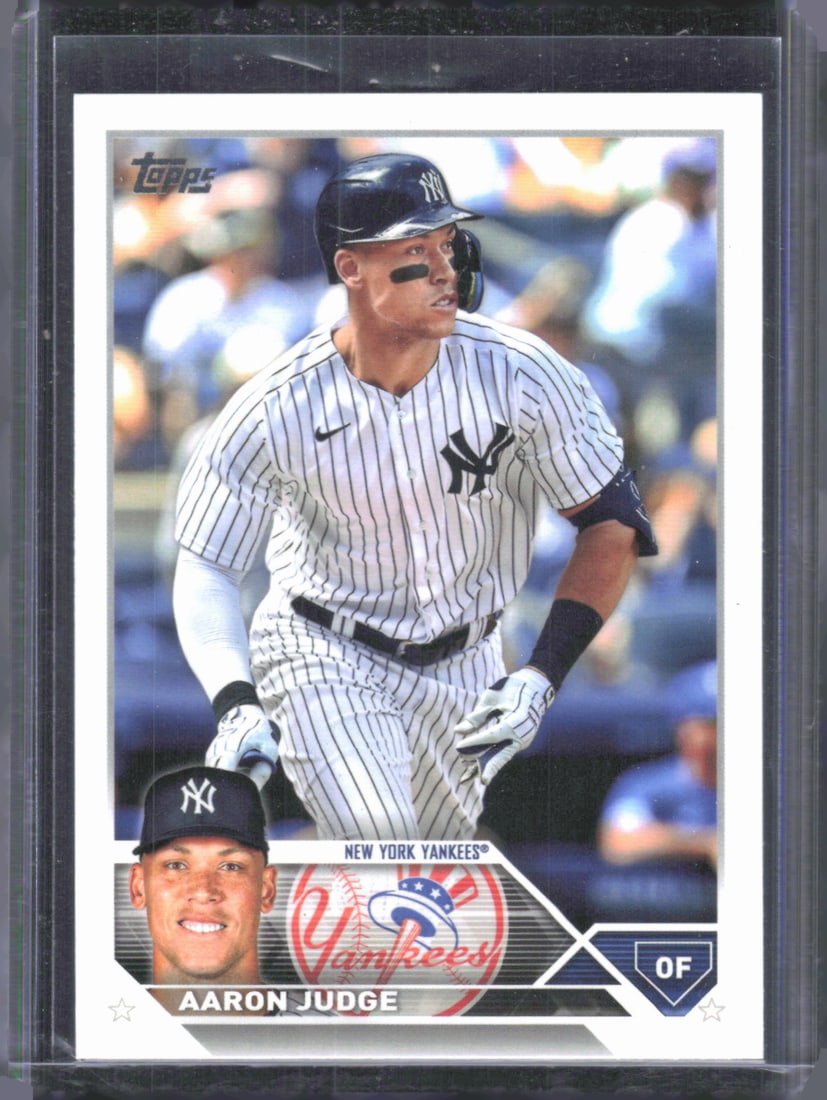 Aaron Judge 2023 Topps #62 New York Yankees Outfielder MVP, Home Run Champ (1 of 2)