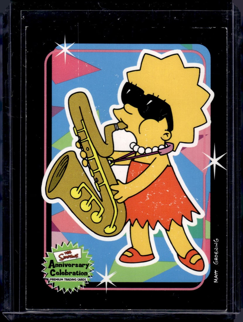 Lisa's Blues The Simpsons Anniversary Celebration 2000 Fox Inkworks #74 (1 of 2)