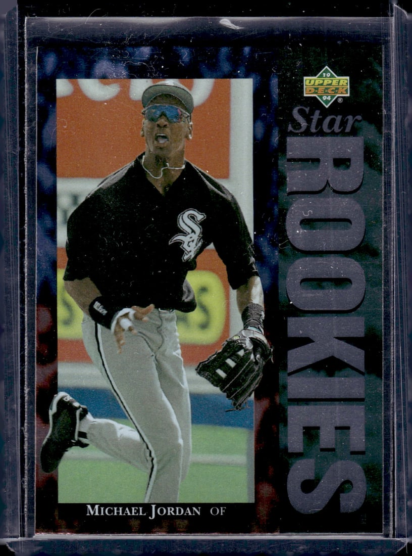 Michael Jordan Star Rookies 1994 Upper Deck #19 Baseball Card (1 of 2)
