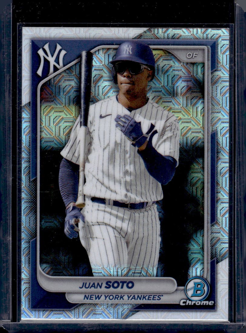 Juan Soto Mojo Refractor 2024 Bowman Chrome #78 New York Yankees (1 of 2)