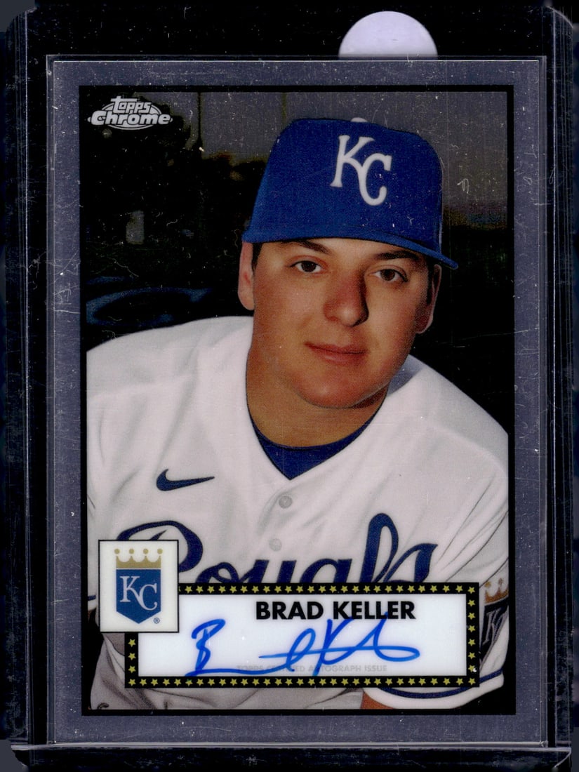 Brad Keller Auto 2021 Topps Chrome Platinum Anniversary #PA-BK Royals (1 of 2)