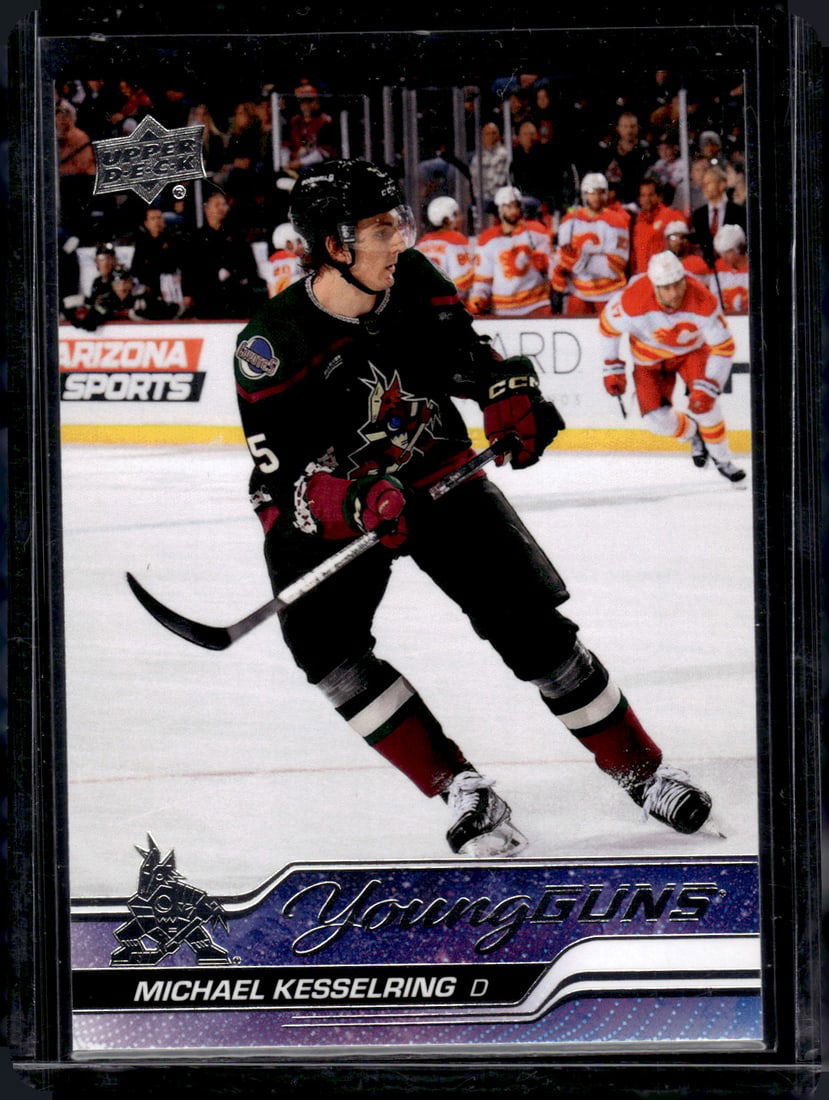 Michael Kesselring Young Guns Rookie Card 2023-24 Upper Deck #481 Hockey Card NHL (1 of 2)