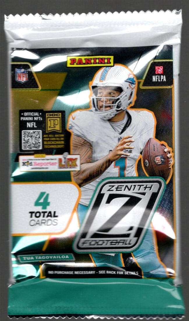 2024-25 Panini Zenith Football Cards BLASTER Box Pack, Sports Cards,Jayden Daniels: Panini Rookie Football NFL Trading & Sports Cards, Rookie Cards in This Set are Jayden Daniels, Bo Nix, Drake Maye, Marvin Harrison, Jr, JJ McCarthy, Football & Sports Cards for Sale Near Me, Silver,