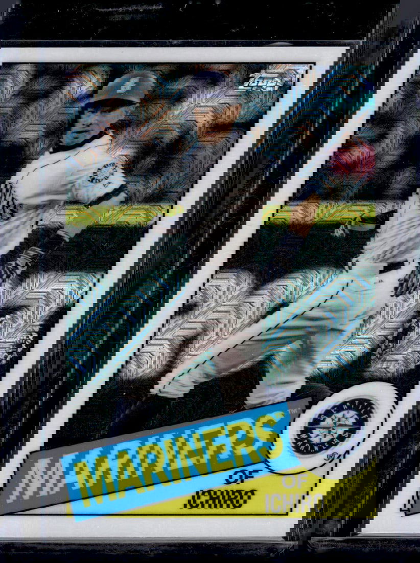 Ichiro Silver Pack Mojo 2020 Topps Chrome #85C-36 Mariners Baseball Card (1 of 2)