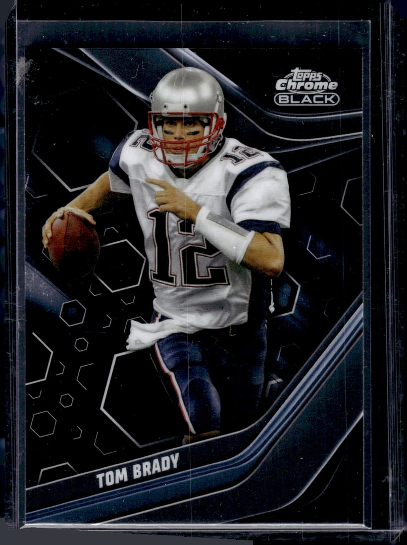 Tom Brady Topps Chrome Black 2023 Topps Composite #130 New England Patriots (1 of 2)