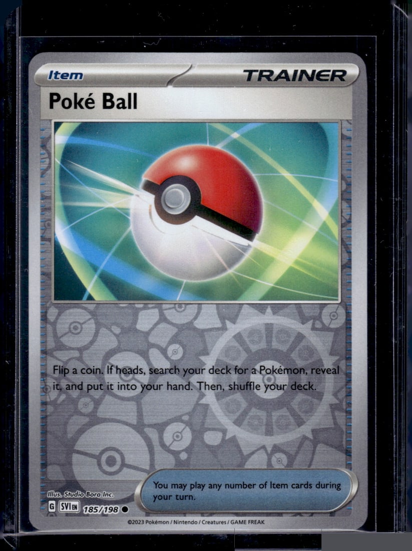 2023 Pokemon Scarlet & Violet Poke Ball Reverse Holo #185 (1 of 2)
