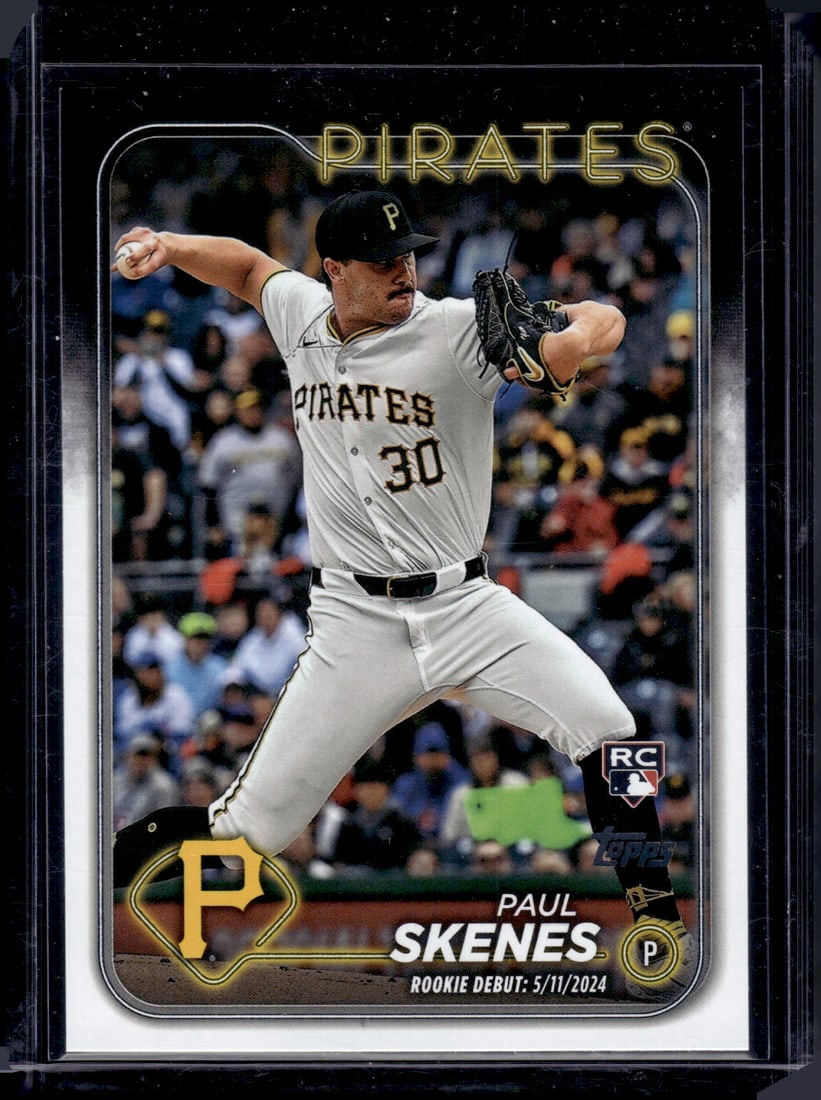 Paul Skenes Rookie Card 2024 Topps Update #US288 Pittsburgh Pirates: Topps Baseball MLB Trading & Sports Cards, Sports Cards for Sale Near Me, World Series & Hall of Fame Players Memorabilia, Refractors, X-Fractors, Numbered, SP, SSP, Valuable Auction Memorabilia Lots 