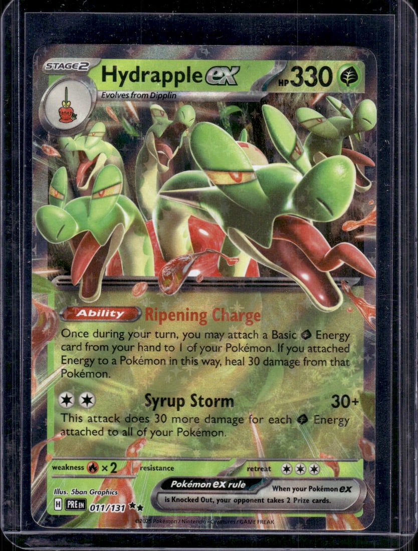 2025 Pokemon Prismatic Evolutions Hydrapple Ex Double Rare #11 (1 of 2)