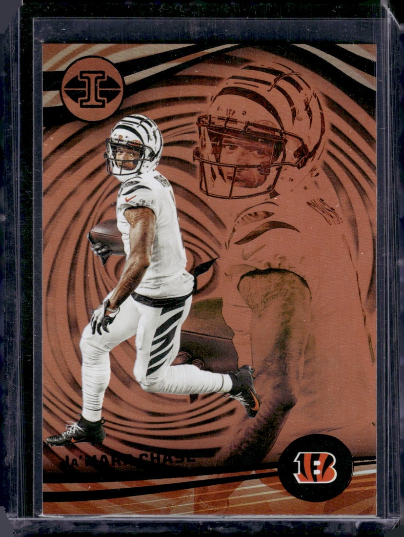 Ja'Marr Chase Orange 2023 Panini Illusions #20 Bengals (1 of 2)