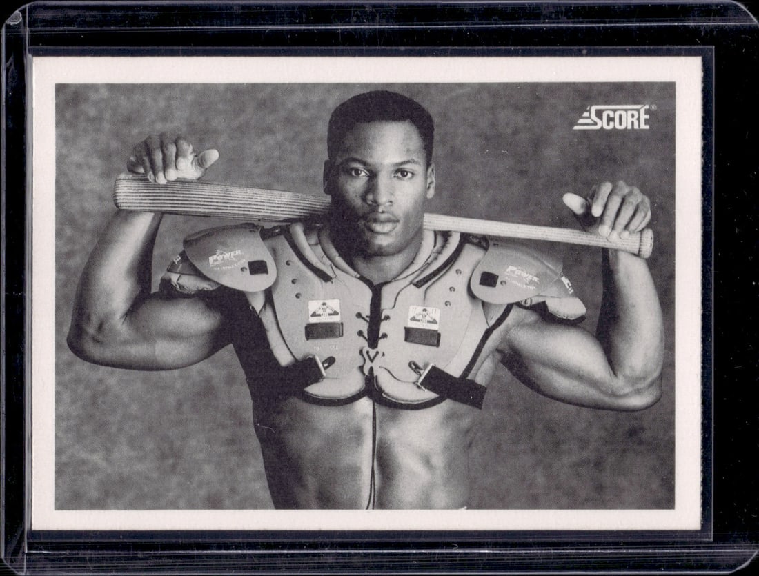 Bo Jackson 1990 Score #697 Sports Cards (1 of 2)