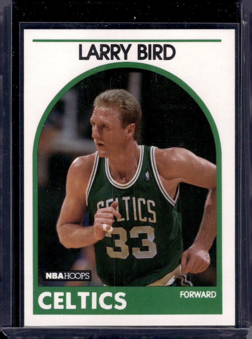 Larry Bird 1989-90 NBA Hoops #150 Boston Celtics NBA (1 of 2)