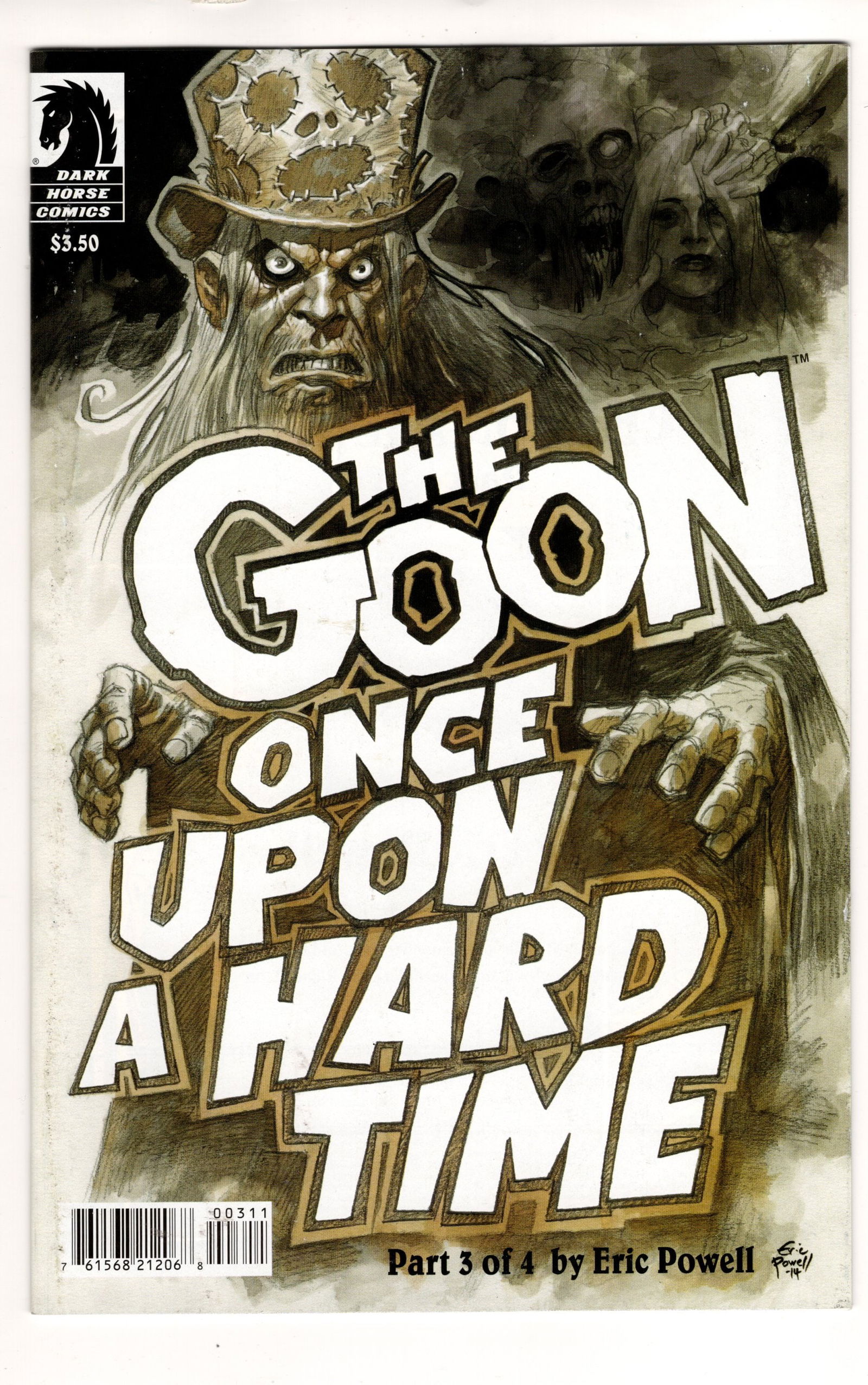 Dark Horse Comics The Goon: Once Upon A Hard Time Part 3 of 4 in like new condition Modern (1 of 2)