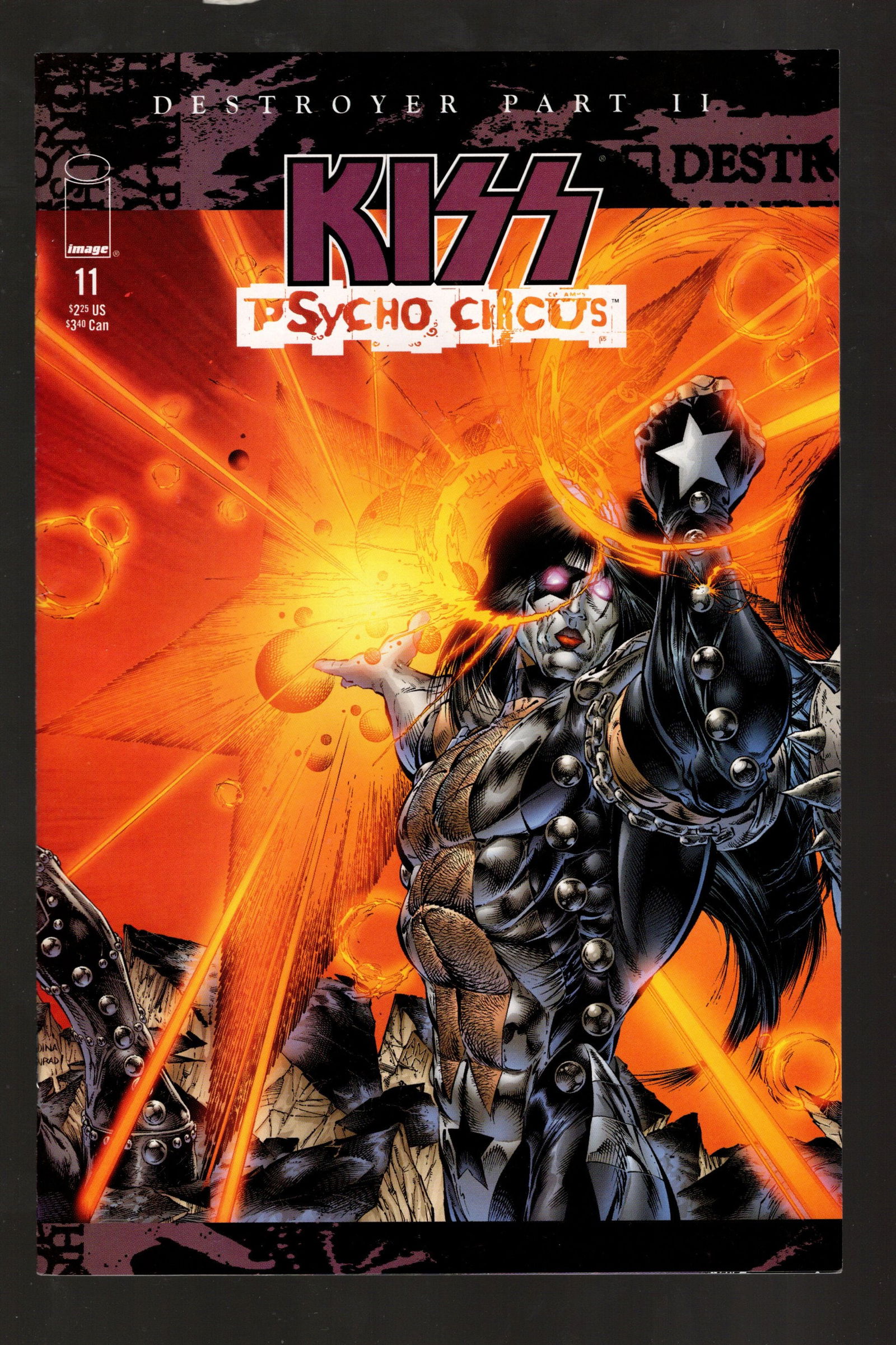 Kiss Psycho Circus Destroyer Part II No 11 1998 Comic Book in Like New Condition (1 of 2)