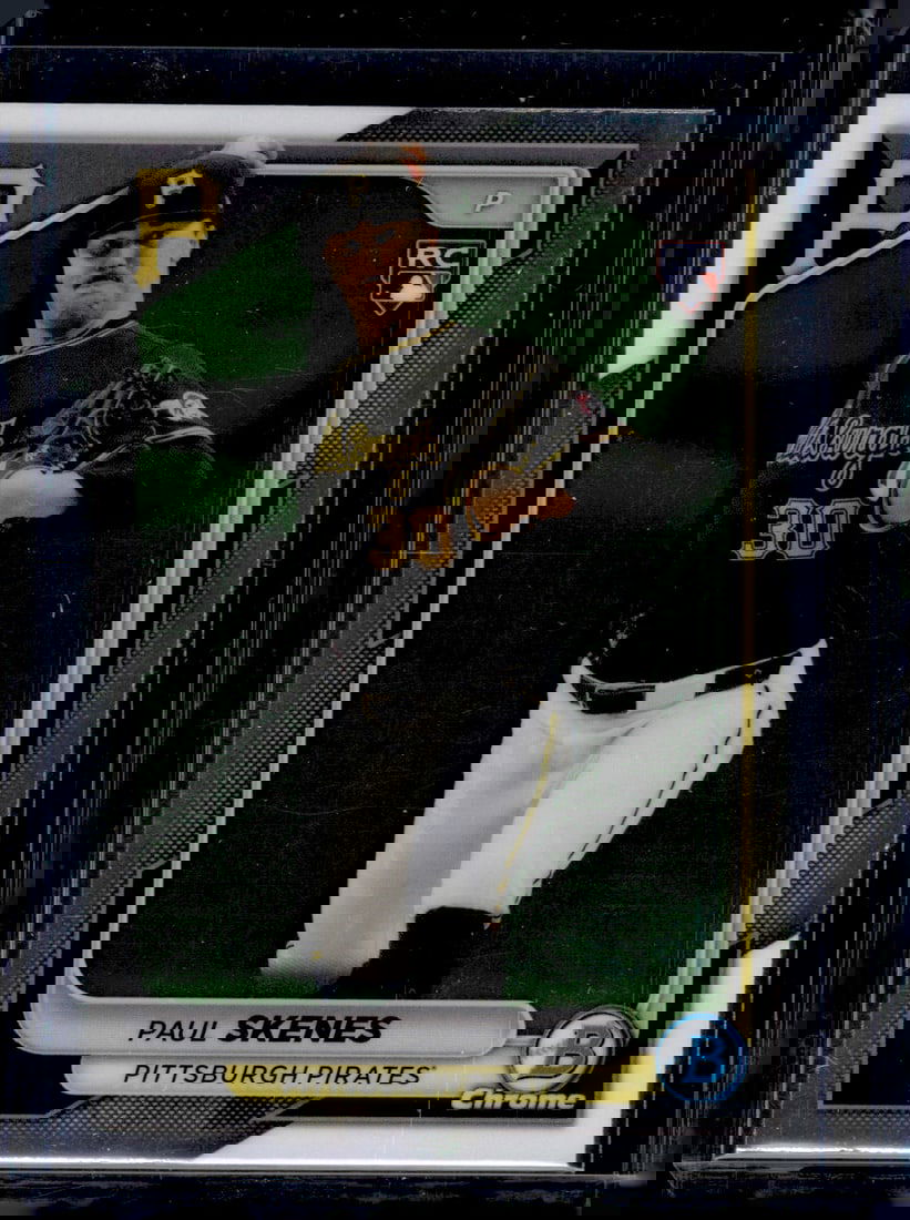 Paul Skenes Rookie Card 2024 Bowman Chrome #31 Pittsburgh Pirates MLB (1 of 2)