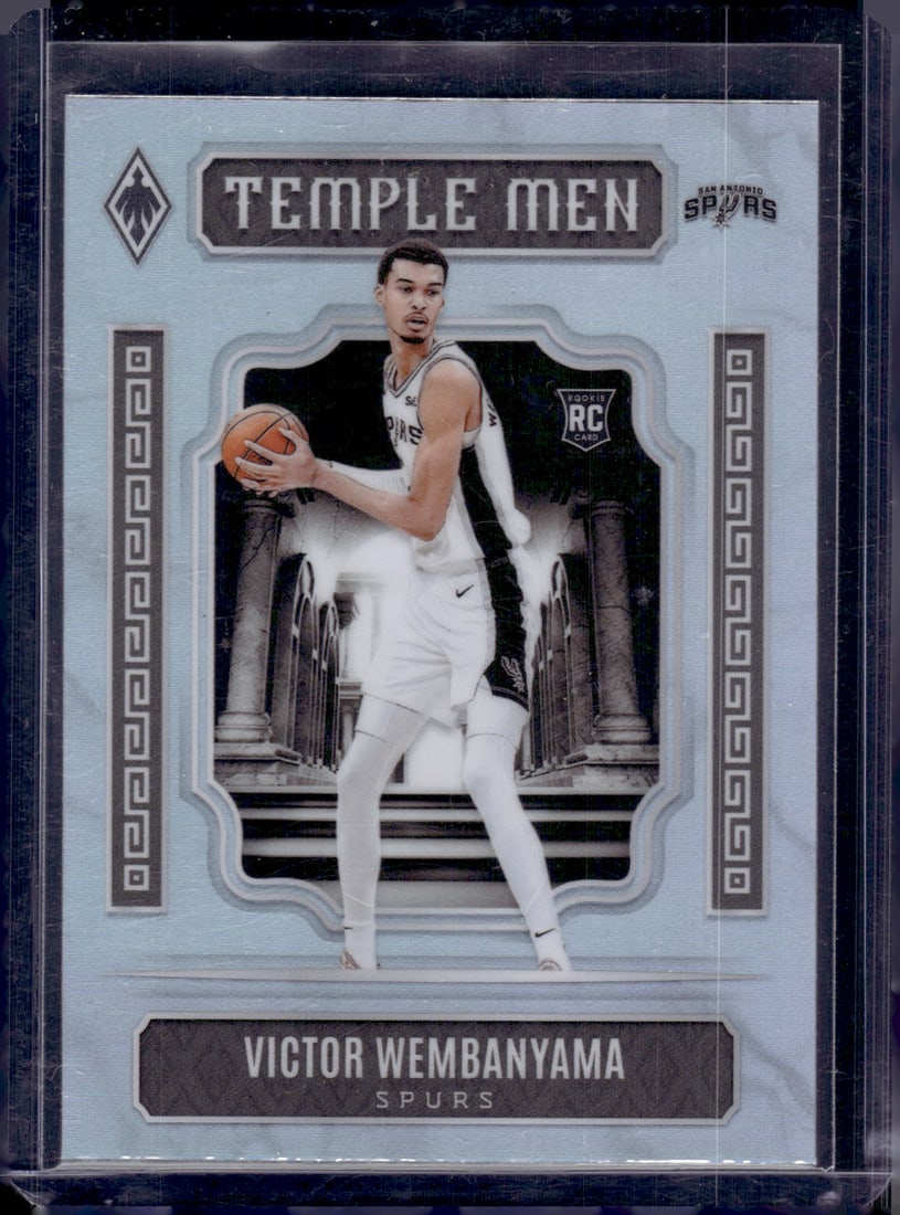 Victor Wembanyama Rookie Card Silver Prizm Temple Men 2023-24 Panini Phoenix #7: Panini Select, Prizm, Mosaic, Contenders, Revolution, Phoenix, NBA Hoops, Rookie NFL Sports Trading Cards, Silver, SP, SSP, Wave Prizms, Numbered Cards, Basketball sports Cards for Sale Near Me, NBA C