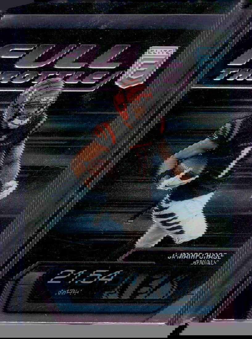 Ja'Marr Chase Full Throttle Pink 2024 Donruss Elite #9 Cincinnati Bengals NFL (1 of 2)