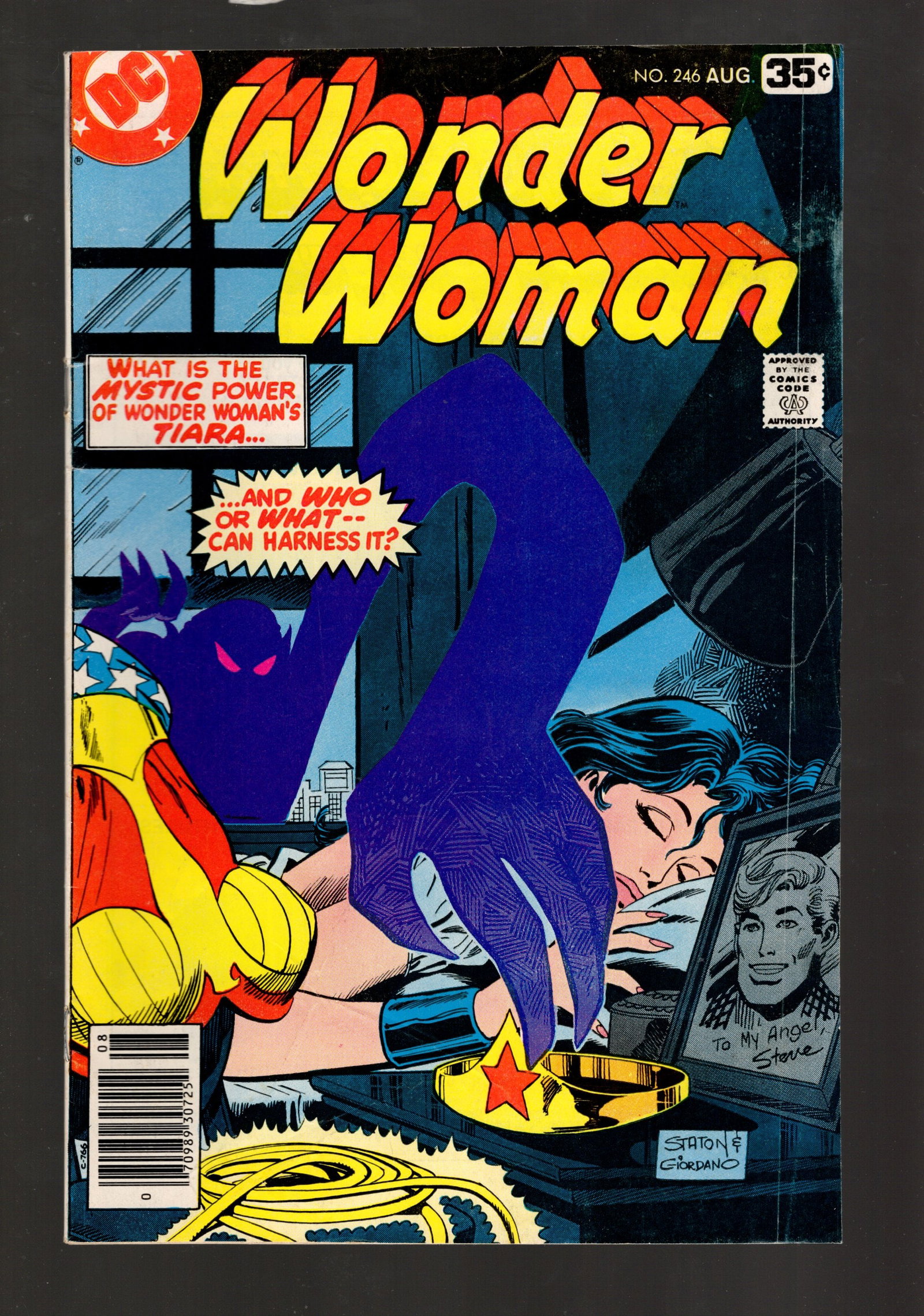 Wonder Woman DC Comics No 246 1978 Sleeping Cover Mid to High Grade Vintage Comic Book: Mid to High Grade Sunfire & Shellhead together against the Mandarin, All Comic Books come Bagged, Boarded, and Sleeved in a Hard PVC Top Loader, Shipping is a little more than baseball cards due to th