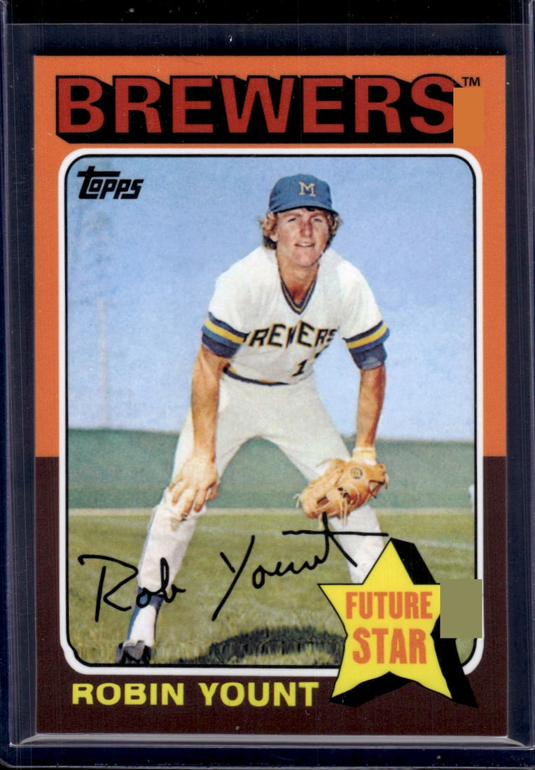 Robin Yount Future Stars 2014 Topps #FS-4 Brewers Baseball Card: Topps Baseball MLB Trading & Sports Cards, Sports Cards for Sale Near Me, World Series & Hall of Fame Players Memorabilia, Refractors, X-Fractors, Numbered, SP, SSP, Valuable Auction Memorabilia Lots 