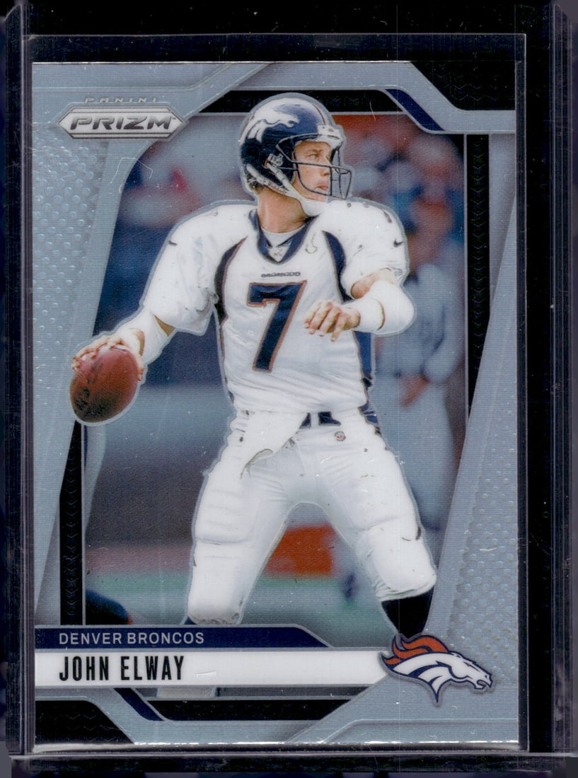 John Elway Silver Prizm 2024 Panini Prizm #89 Denver Broncos (1 of 2)