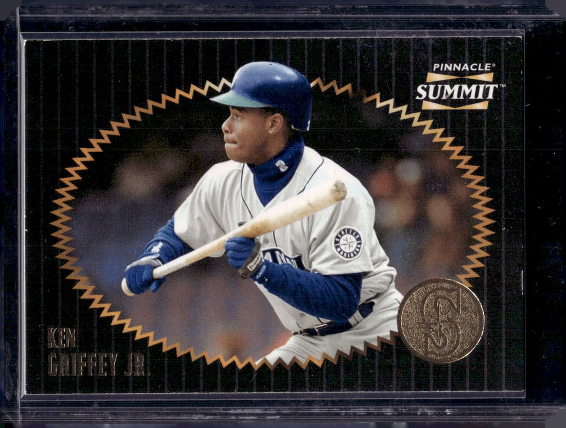 Ken Griffey Jr. 1996 Pinnacle Summit #86 Seattle Mariners Baseball Card (1 of 2)