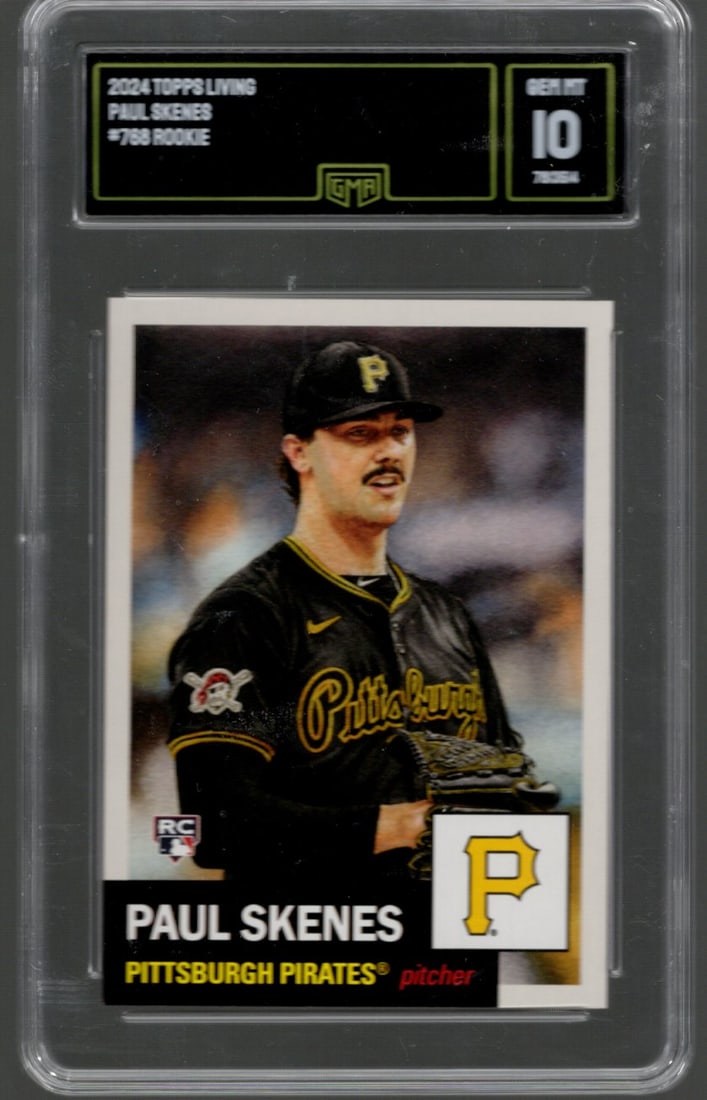 Paul Skenes Rookie Card 2024 Topps Living #768 GMA 10 Baseball Card (1 of 2)