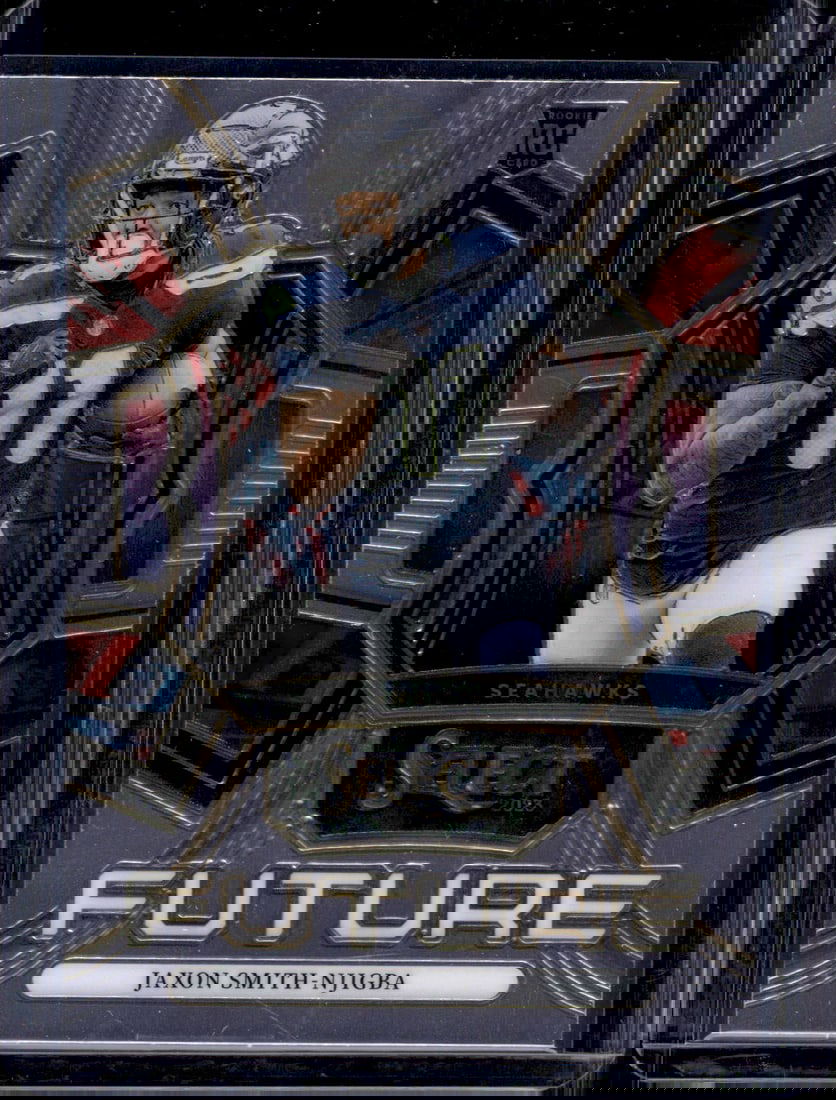 Jaxon Smith-Njigba Rookie Card Future 2023 Panini Select #FUT-JSN Seahawks NFL: Panini Select, Prizm, Mosaic, Contenders, Zenith, Phoenix, Illusions, Absolute, Rookie NFL Sports Trading Cards, SP, SSP, Cards, Football Cards for Sale Near Me, Superbowl & Hall of Fame Player Cards,
