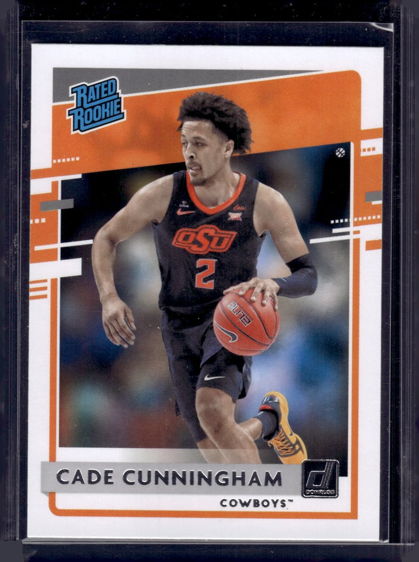 Cade Cunningham Rookie Card 2021 Panini Chronicles Donruss Draft Picks #26 Pistons (1 of 2)