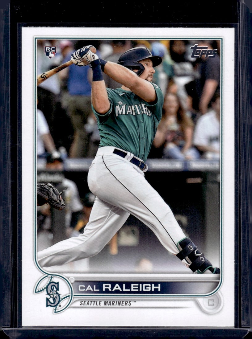 Cal Raleigh Rookie Card 2022 Bowman #277 Mariners Baseball Card: Bowman Baseball MLB Trading & Sports Cards, Sports Cards for Sale Near Me, World Series & Hall of Fame Players, SP, SSP, Chrome, 1st Bowman, Auction Memorabilia Lots Sold On Line