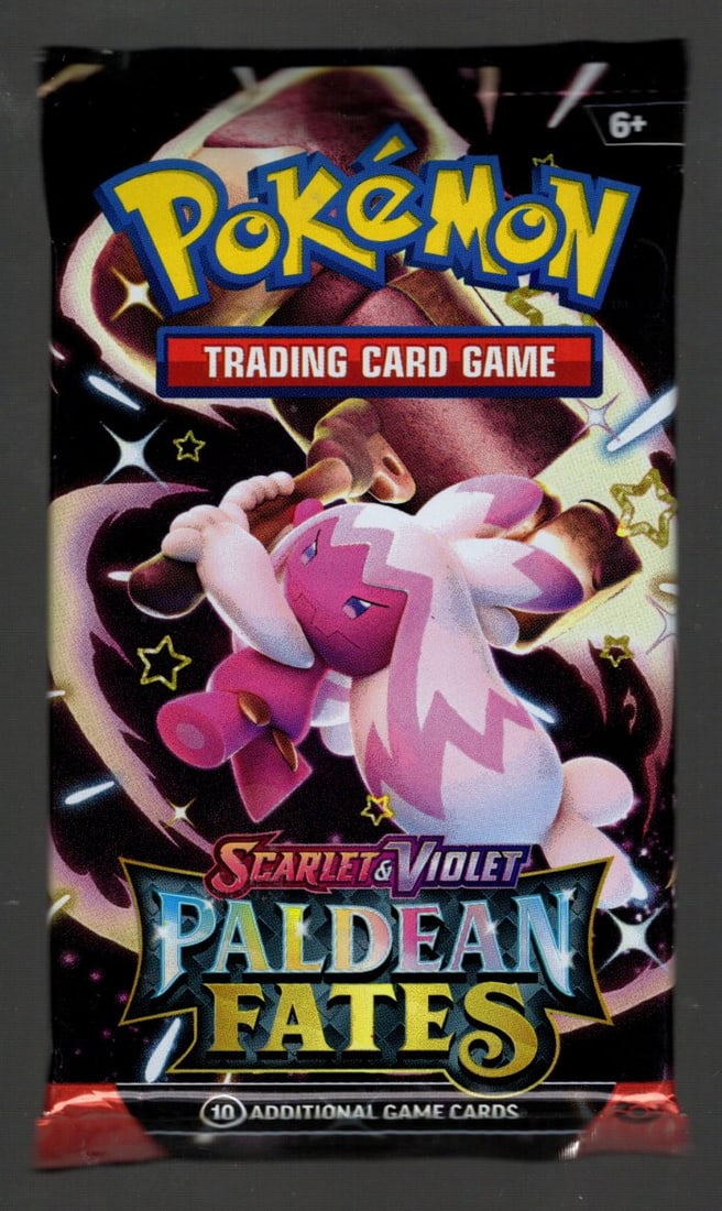 2023 Pokemon Scarlet & Violet Paldean Fates 10 Card TCG Booster Pack Charizard: Pokemon Trading Card Game Cards, Charizard, Pikachu, Houndoom, Ex, Referse Holo, Holo, Rare Cards, Secret Rare Cards, Full Art Cards, Evee, 3 Stars Ultra Rare Cards, Double Star