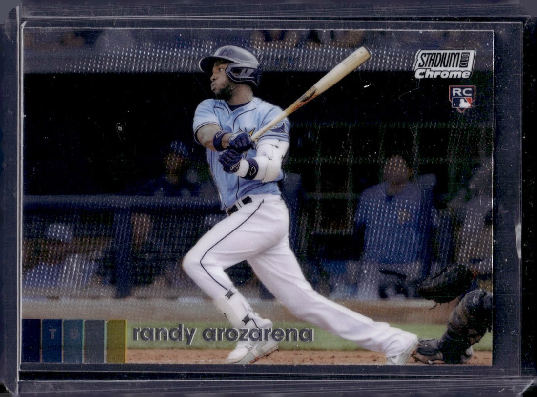 Randy Arozarena 2020 Stadium Club Chrome #299 Baseball Card: Topps Baseball MLB Trading & Sports Cards, Sports Cards for Sale Near Me, World Series & Hall of Fame Players Memorabilia, Refractors, X-Fractors, Numbered, SP, SSP, Valuable Auction Memorabilia Lots 