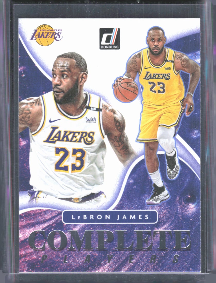 LeBron James Complete Players 2021-22 Panini Donruss #1 Lakers NBA (1 of 2)