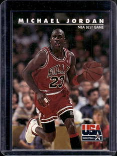 Michael Jordan USA Basketball 1992 Skybox #40 Chicago Bulls: SkyBox, Basketball NBA Trading & Sports Cards, Sports Cards for Sale Near Me, Chrome, Refractor, SP, SSP, Valuable Auction Memorabilia Lots Sold On Line, NBA Championship & Hall of Fame Player Cards