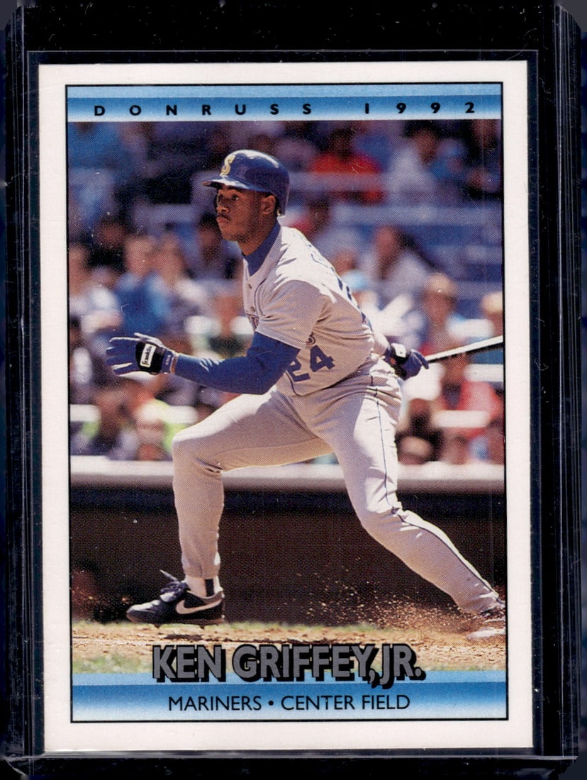 Ken Griffey Jr. 1992 Donruss #165 Mariners Baseball Card: Donruss Optic Baseball MLB Trading & Sports Cards, Sports Cards for Sale Near Me, Prizm, Mosaic, Select, SP, SSP, Auction Memorabilia Lots for Sale On Line, World Series & Hall of Fame Players, Diamon
