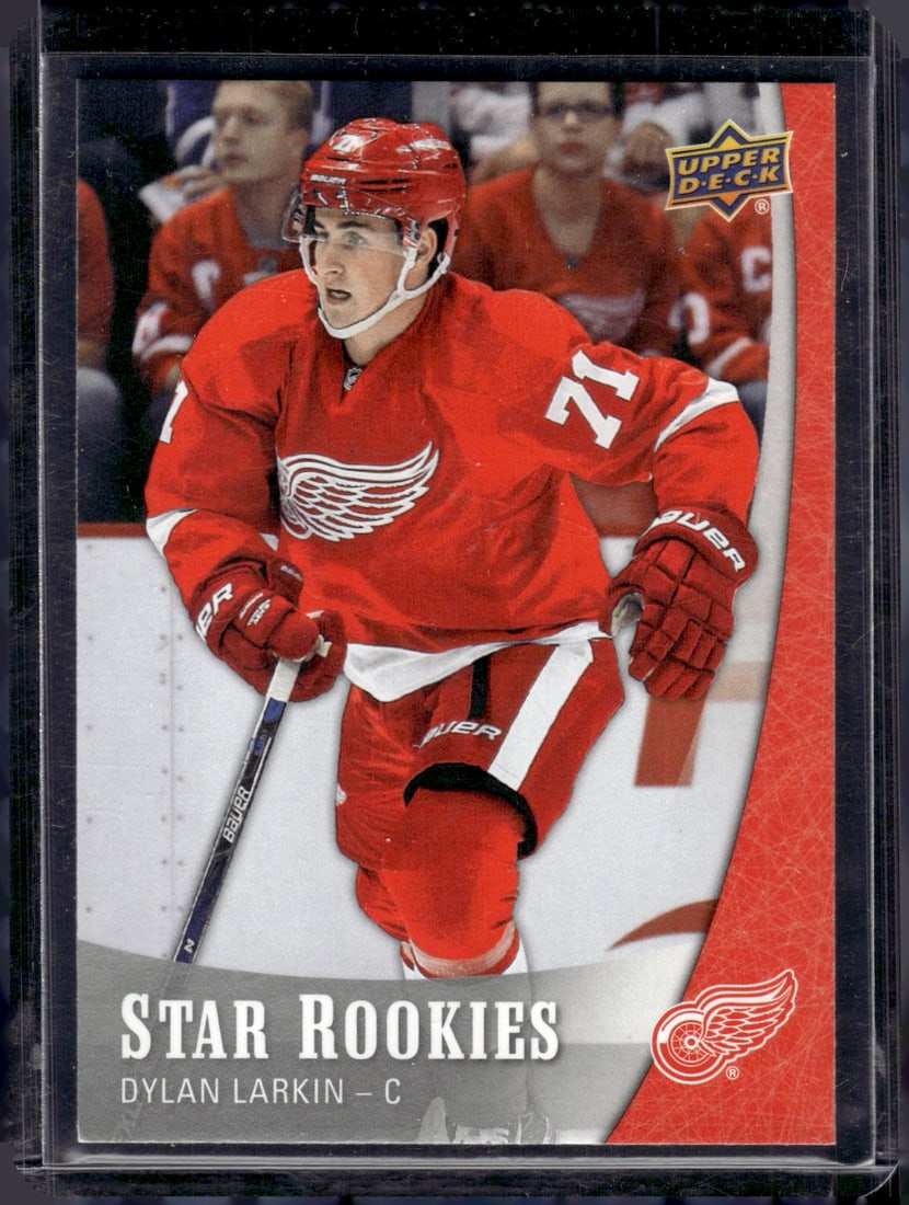 Dylan Larkin Rookie Card 2015-16 Upper Deck Star Rookies Box Set #12 Detroit Red Wings NHL (1 of 2)