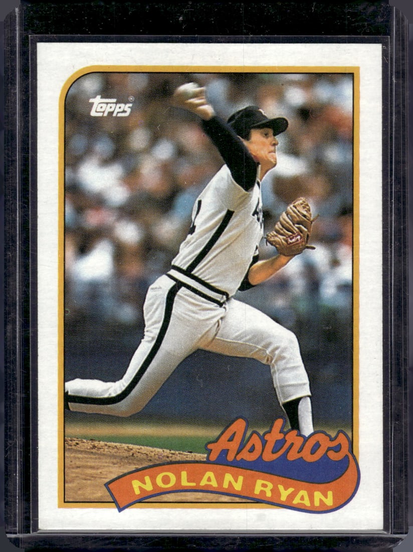 Nolan Ryan 1989 Topps #530 Houston Astros (1 of 2)