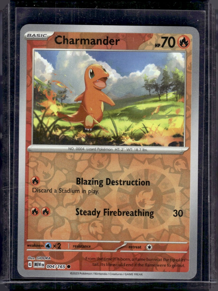 2023 Pokemon Scarlet & Violet 151 Charmander Reverse Holo #4 (1 of 2)