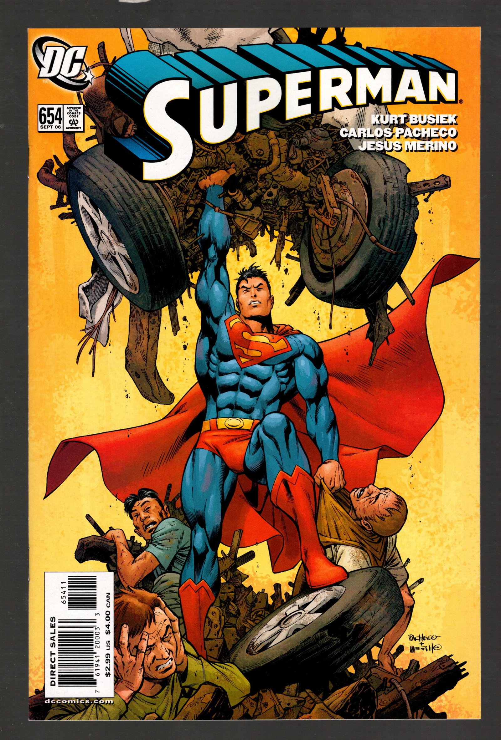 Superman DC Comic Book No 654 July 2006 1st Appearance of Callie Llewellyn Very High Grade (1 of 2)