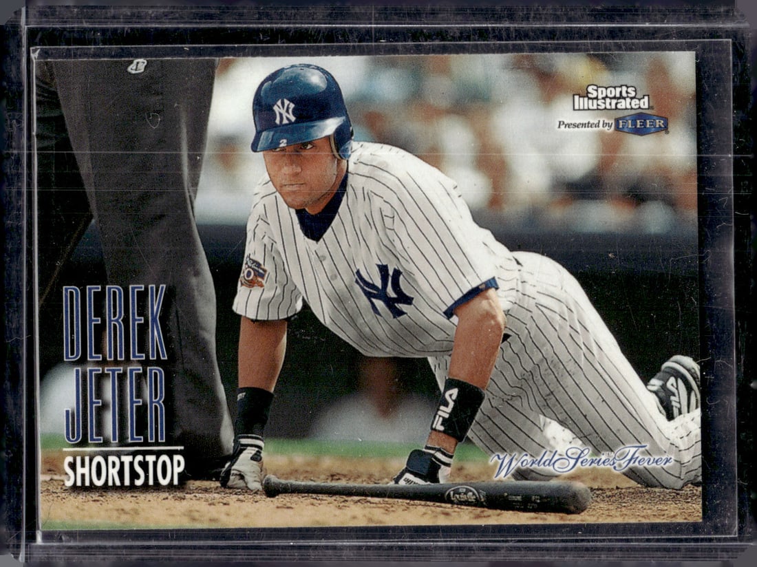 Derek Jeter 1998 Fleer Sports Illustrated #65 New York Yankees Baseball Card (1 of 2)