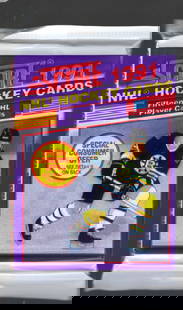 1991 Score Vintage Hockey Cards Series 1 Retail Box Pack Sports Cards: Score Vintage Hockey NHL Trading & Sports Cards, Brett Hull, Ray Bourque, Patrick Roy, Mario Lemieux, Wayne Gretzky, Old Sports Cards for Sale Near Me, Stanley Cup & Hall of Fame Players, Valuable Auc