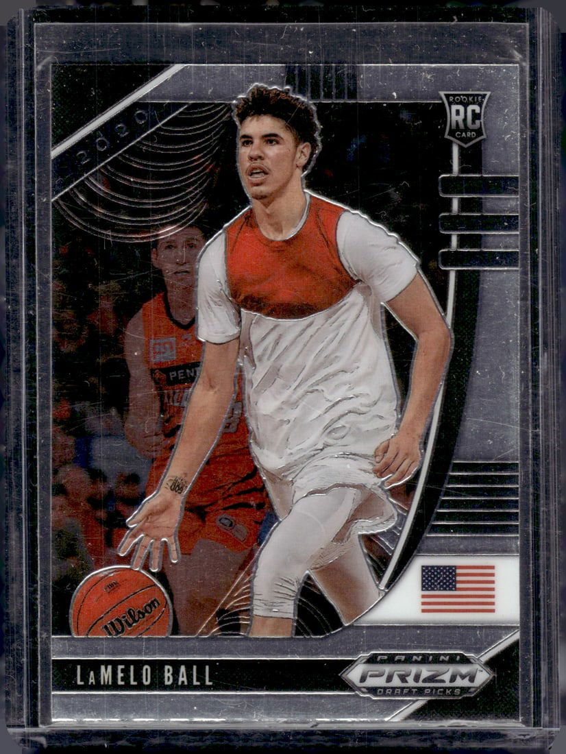 LaMelo Ball Rookie Card 2020 Panini Prizm Draft Picks #43 Charlotte Hornets NBA (1 of 2)